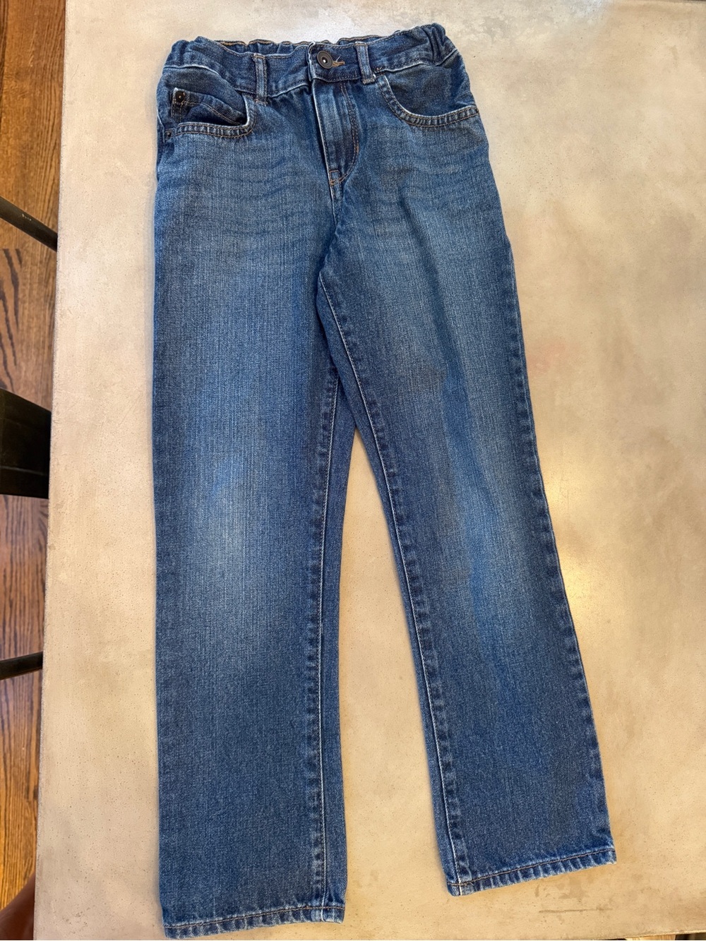 Classic Boy’s Blue Straight-Leg Jeans